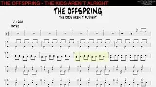 THE OFFSPRING - The kids aren´t alright [DRUM SCORE]