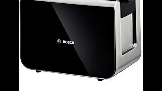 Bosch Styline TAT8613GB Black Toaster