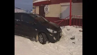 Автоавария в Советском. ТК "Первый Советский"