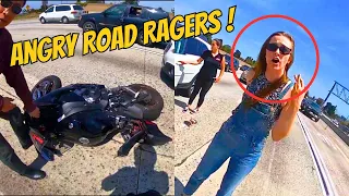 These are the MOST Insane Motorcycle Close Calls | CrashBanditoNL