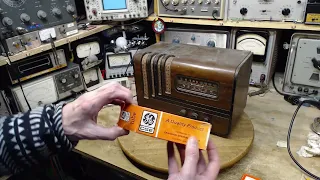 Canadian Westinghouse Model 577 Video #1 - Checkout and Powerup