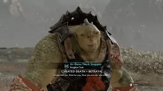 How I Deal With Betrayal - Shadow of War