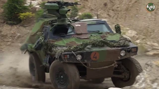 Eurosatory 2018 French army land forces live demonstration Paris France