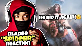 HE DID IT AGAIN! | Bladee - Spiderr (Reaction)