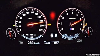 2016 BMW X6M F86 Launch Control 0-280km/h Acceleration