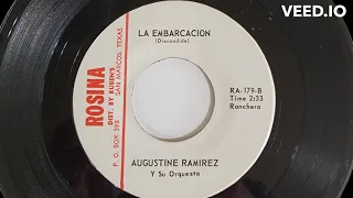 Augustine Ramirez Y Su Orquesta La Embarcacion 179 B