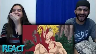 REACT - Último Episódio da Primeira Temporada (EP 24) Nanatsu no Taizai