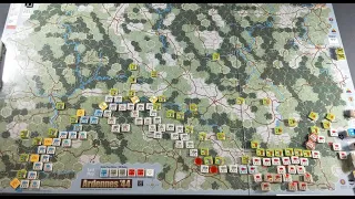 Opening moves of Ardennes '44 [GMT, Mark Simonitch]