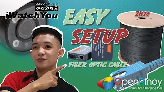 How to Connect 8Ch IP Camera using Single Mode Media Converter over 2km Fiber Optic Cable