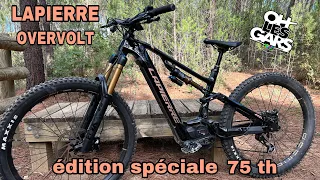 LAPIERRE OVERVOLT 75 th am édition spéciale 75e anniversaire test & bike check