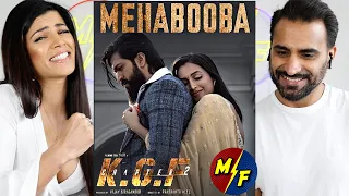 KGF CHAPTER 2 - MEHABOOBA Video Song REACTION! | RockingStar Yash | Prashanth Neel| Ravi Basrur