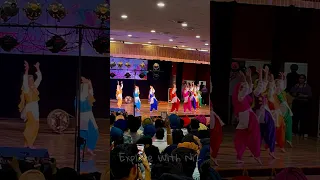 Beautiful Dance Performance 😍Part-1 🔥 #bhangra #gidha #girls #shorts #viral