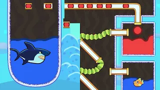 save the fish / pull the pin level android and ios games save fish game pull the pin / mobile game