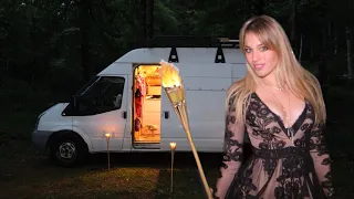 I MOVED INTO A FOREST....| Van life Spain