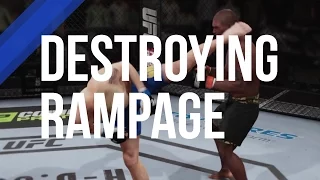 DESTROYING RAMPAGE - UFC® Rampage Jackson vs Alexander Gustafsson (ME) online play)