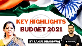 Key Highlights Budget 2021 | UPSC CSE/IAS 2021/2022 | Rahul Bhardwaj