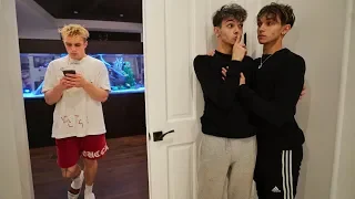 We Snuck Into Jake Paul's House For 24 Hours.. (CAUGHT)