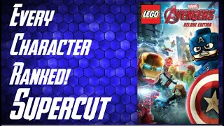 LEGO Marvel's Avengers - Every Character Ranked SUPERCUT