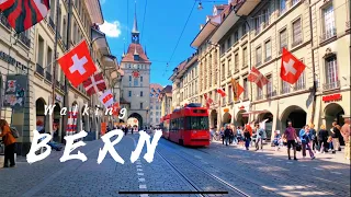 Beautiful Bern / Switzerland 🇨🇭 Walking Tour / 4K