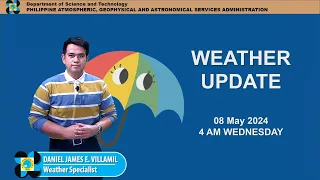 Public Weather Forecast issued at 4AM | May 08, 2024 - Wednesday