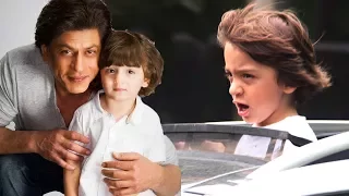 Shahrukh Khan's Son AbRam Rides In Open Car