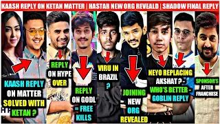 HASTAR NEW ORG CONFIRM ! VIRU IN BRAZIL?😳 KAASH FINAL REPLY ! NEYO REPLACING AKSHAT - WHO'S BETTER ?