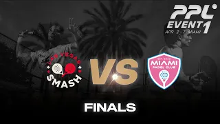 Miami Event 1   Sunday Finals   Las Vegas Smash vs Miami Padel Club Women