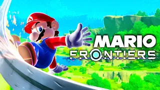 Mario in Sonic Frontiers