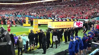 SB54: Team Introductions before the game
