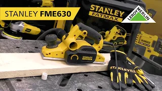 Обзор электрорубанка STANLEY FME630