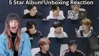 Stray Kids "★★★★★ (5-STAR)" Album Unboxing REACTION