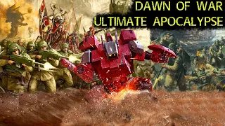 Dawn of War Ultimate Apocalypse: 1 vs 1 Tau Empire (Yharnam Hunter) vs Imperial Guard (STRANGER)