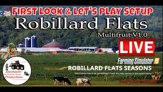 Robillard Flats - LIVE First Look & Let's Play Setup