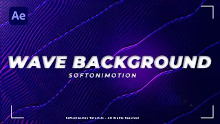 Abstract Wave Background in After Effects - After Effects Tutorial