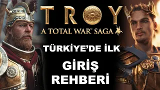 TÜRKİYE'DE İLK - Total War Saga TROY Başlangıç Rehberi (ÇIKMADAN OYNUYORUZ)