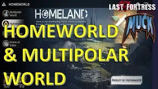 Last Fortress: Underground - Season of War - Homeworld and Multipolar world