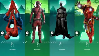 Telis Hop EDM Rush - Spider-Man vs Deadpool vs Batman vs Iron Man