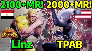 🔥STREET FIGHTER 6 ➥ Linz (GUILE ガイル) VS. TPAB (A.K.I アキ)  LEGEND RANKS🔥