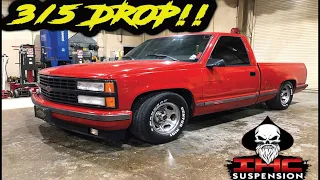 LOWERING MY 1990 OBS 3/5 WITH IHC SUSPENSION KIT PART 1!!!