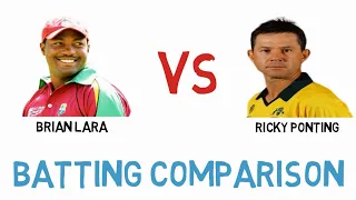 Brian Lara VS Ricky Ponting  Batting Comparison 2020 (ODI, Test and T20)