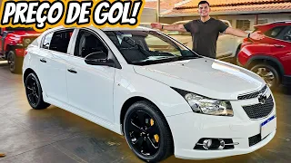 Chevrolet Cruze LT Manual 2012 - Hatch médio bonito e bem equipado por 50 mil