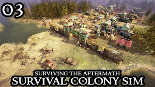 MOON DEBRIS - Surviving the Aftermath - Shattered Hope NEW DLC Colony Sim Survival Part 03