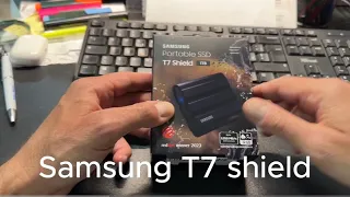 Samsung T7 shield ssd 1 tb