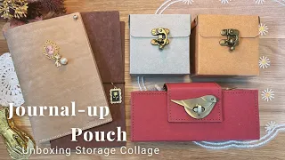 素敵な収納ポーチの紹介|収納|コラージュ🍒Journal-up Pouch