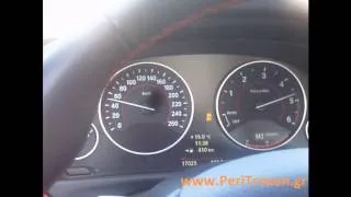 BMW 320d acceleration 0-100 km/h PeriTroxon.gr