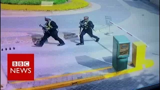 Nairobi hotel attackers captured on CCTV - BBC News