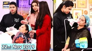 Good Morning Pakistan -  Shaista Lodhi & Tehreem Saleem - 22nd Nov 2019 - ARY Digital Show