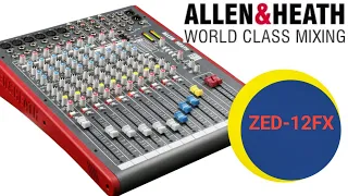 Allen and Heath Analog Mixer I ZED 12FX I