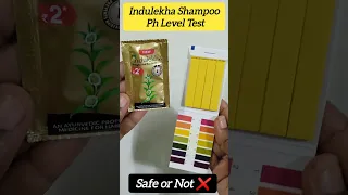 Indulekha shampoo #phtest #ashortaday #shorts  #youtubeshorts #ytshorts #shampoo #viral  #haircare