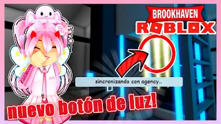 APARECE NUEVO BOTON DE LUZ ¿TELETRANSPORTA A ZONA AGENCY PROHIBIDA? BROOKHAVEN EN DIRECTO 🤔🌌